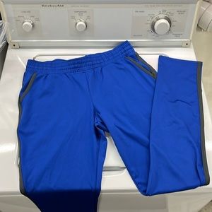 Mens Medium Blue & Grey N2N Activewear Track Pants